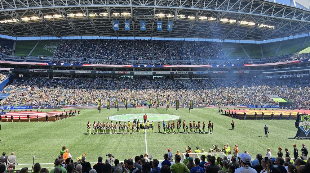 Seattle Sounders FC - Amazing Seats!!