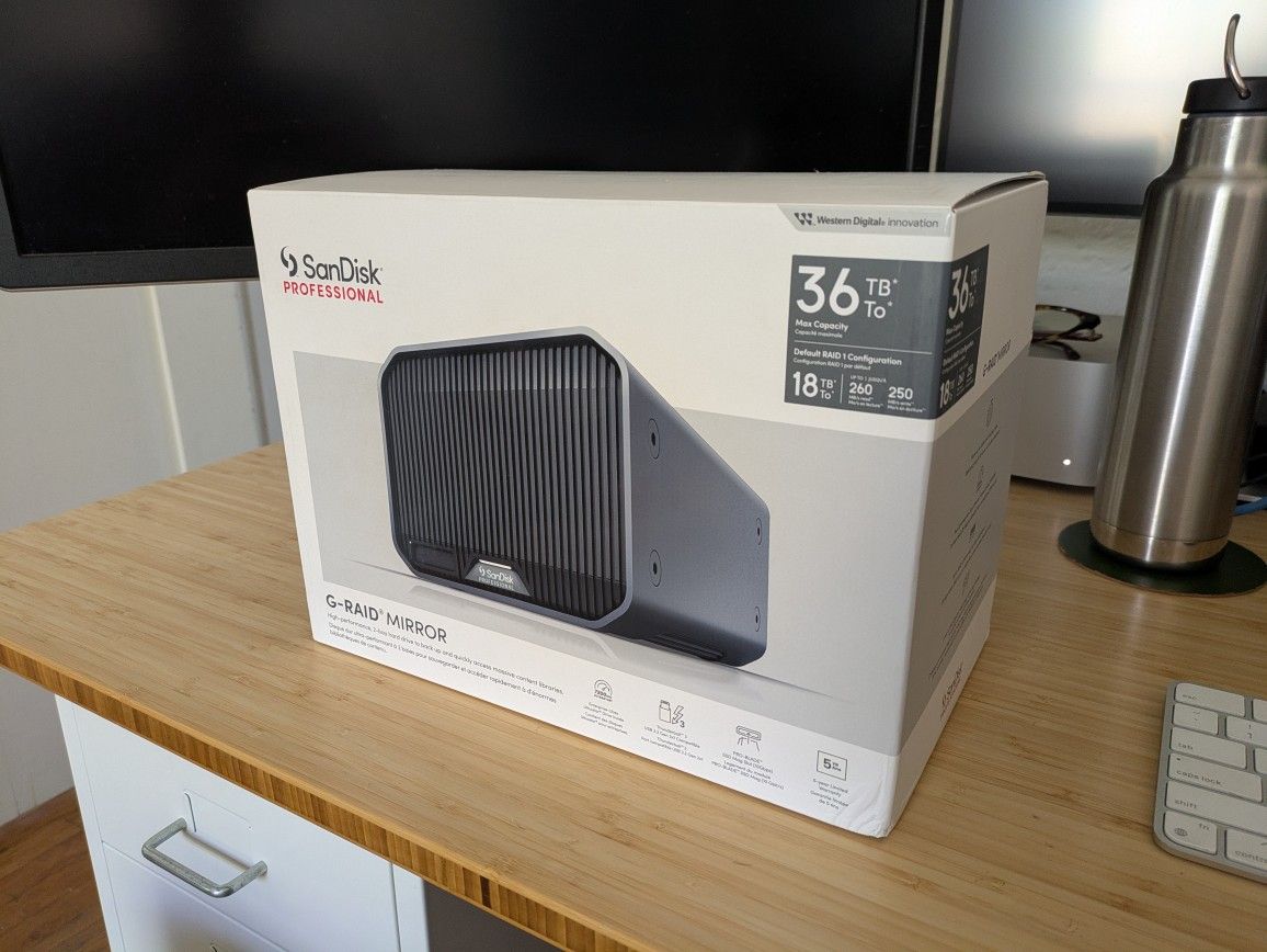 SanDisk Pro 36TB G-RAID