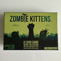 Zombie Kittens Card Game.