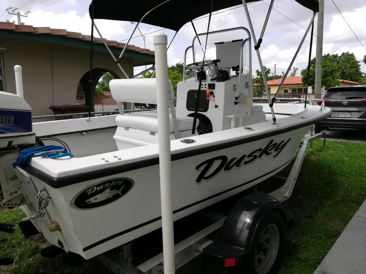 17ft dusky openfisherman
