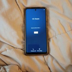 Blue Motorola Moto G Play 