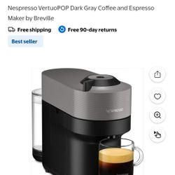 Nespresso VeturoPop Coffee Machine 