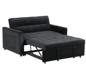 Maeve Black Loveseat Sleeper