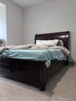 Porter Queen Sleigh Storage Bed