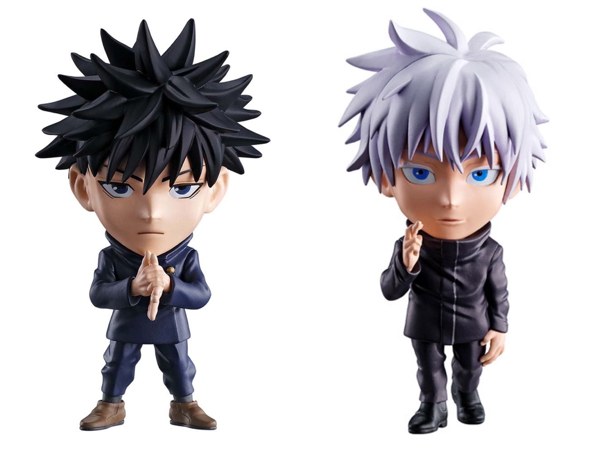 Chibi Masters JUJUTSU KAISEN MEGUMI FUSHIGURO and SATORU GOJO
