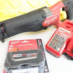 M18 Milwaukee FUEL Gen-2 SAWZALL Combo Kit 