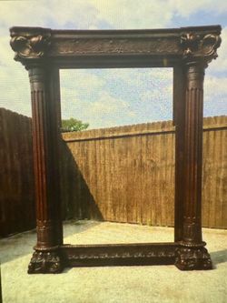 Antique large frame