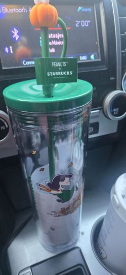 Snoopy fall tumbler