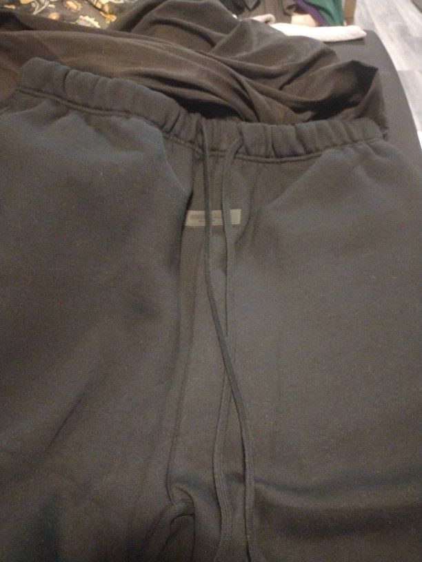Black Jogger Shorts Essentials