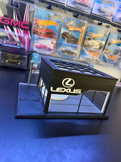 Lexus diorama toy cars