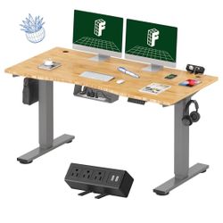 Electric Standing Desk With Top