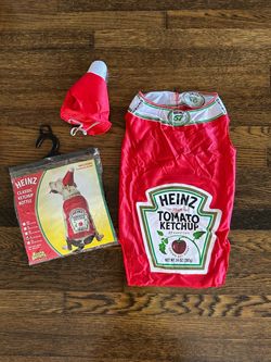 Dog Halloween Costume - Ketchup