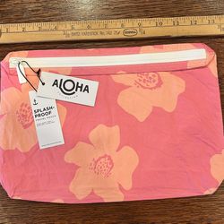 Large Aloha Travel Pouch NWT