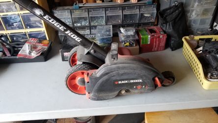 Electric Lawn Edger Black and Decker Edge Hog