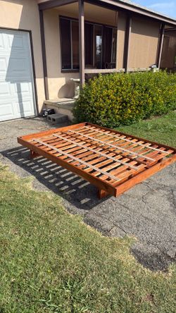 Queen bed frame