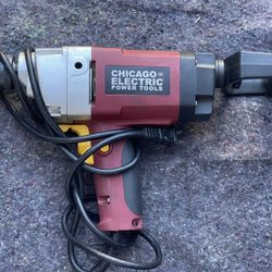 Chicago Pneumatic Half Inch Heavy Duty Spade Drill