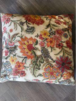 Decorative Pottery Barn pillow