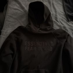 essentials Hoodie Off Black 