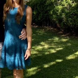 Blue Michael Kors Dress Medium