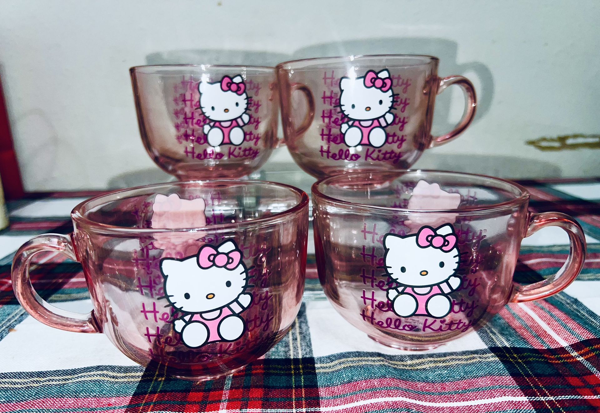 Hello Kitty Tea Cup Set Of 4