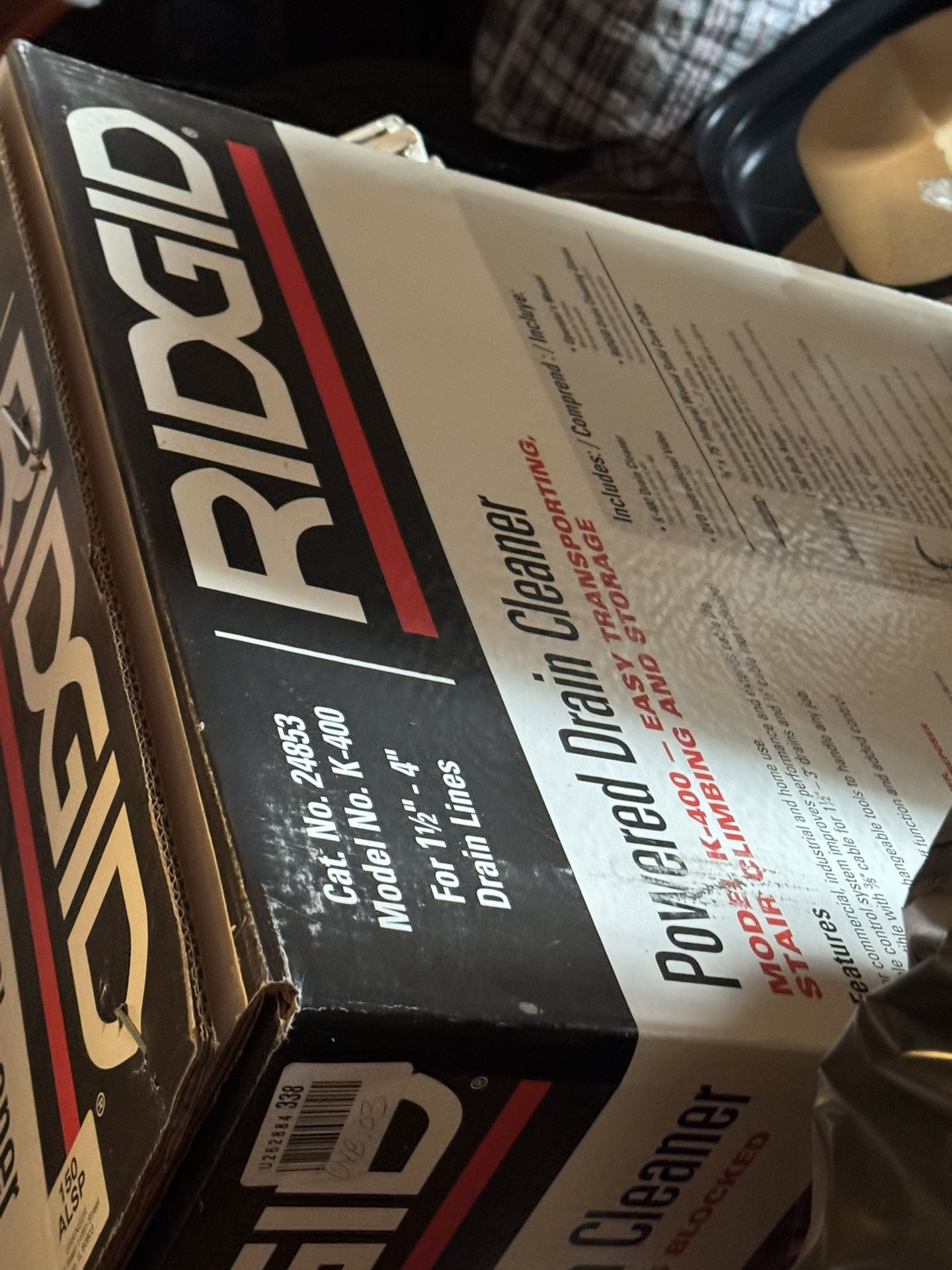 Ridgid K-400 Drain Cleaning Machine