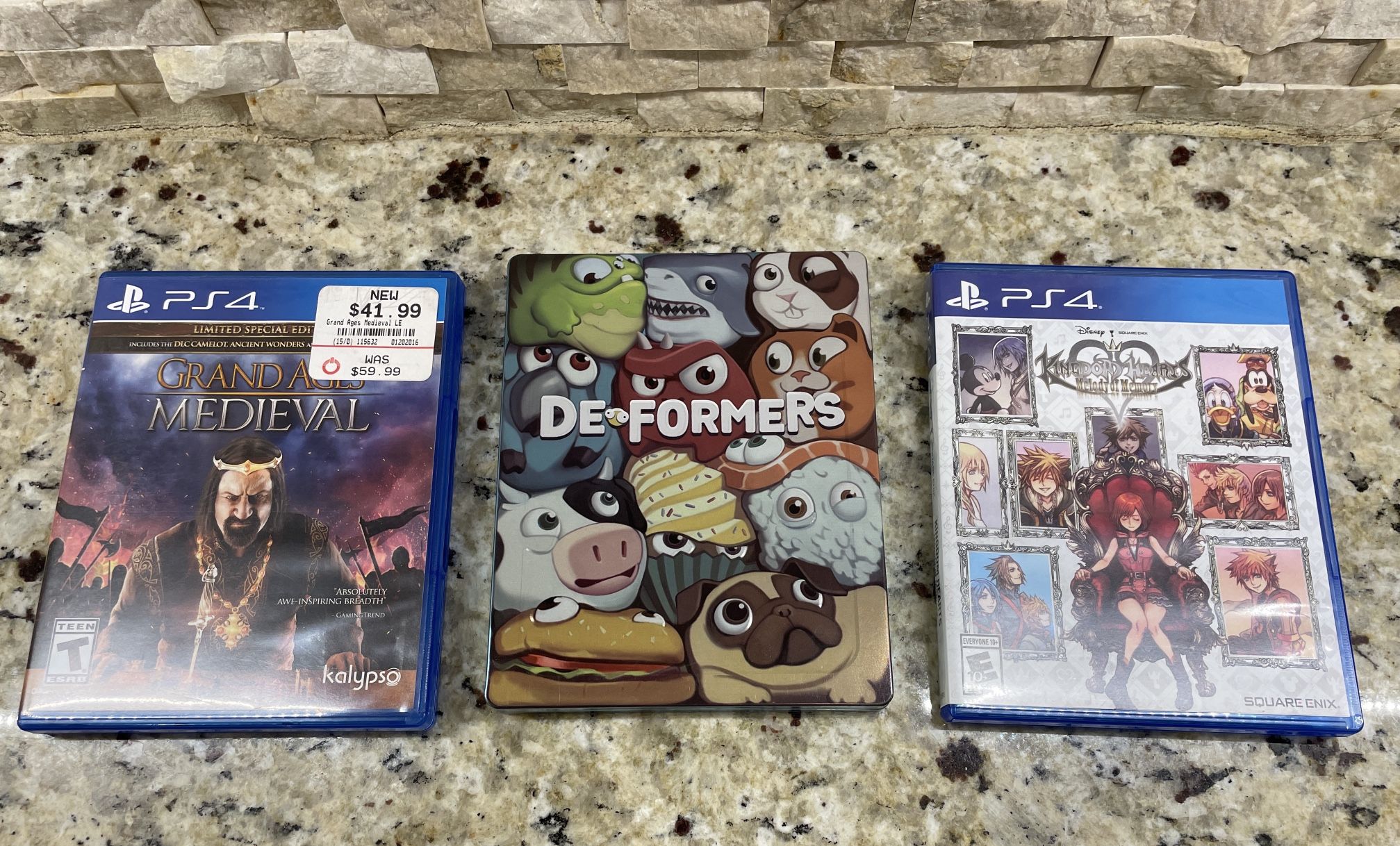 Playstation 4 (PS4) Games - $10 Each