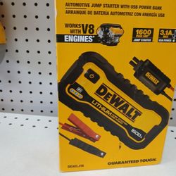 Dewalt New Jump Starter 