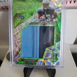 Titans Taywan Taylor Rookie Patch Card
