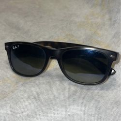 Ray Ban New Wayfarer Polarized Sunglasses 55-18 Glasses