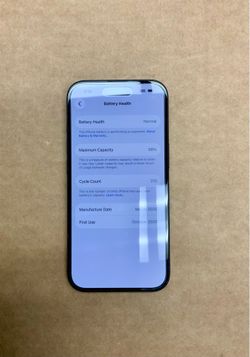 Apple iPhone 15 black Smartphone Cellphone Phone Touchscreen Display 128GB Memory Tmobile Metro PCS Sprint Carrier Network 5G LTE Wifi Bluetooth iOS i