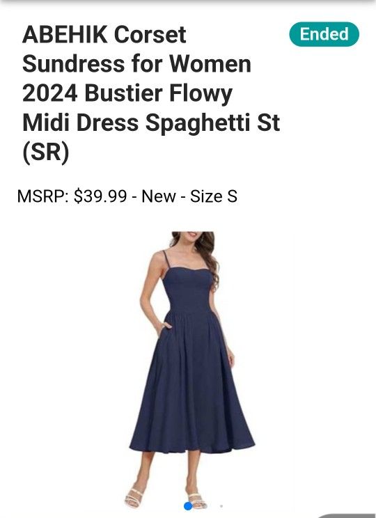 Casual Dresses for Women Boho Spaghetti Strap