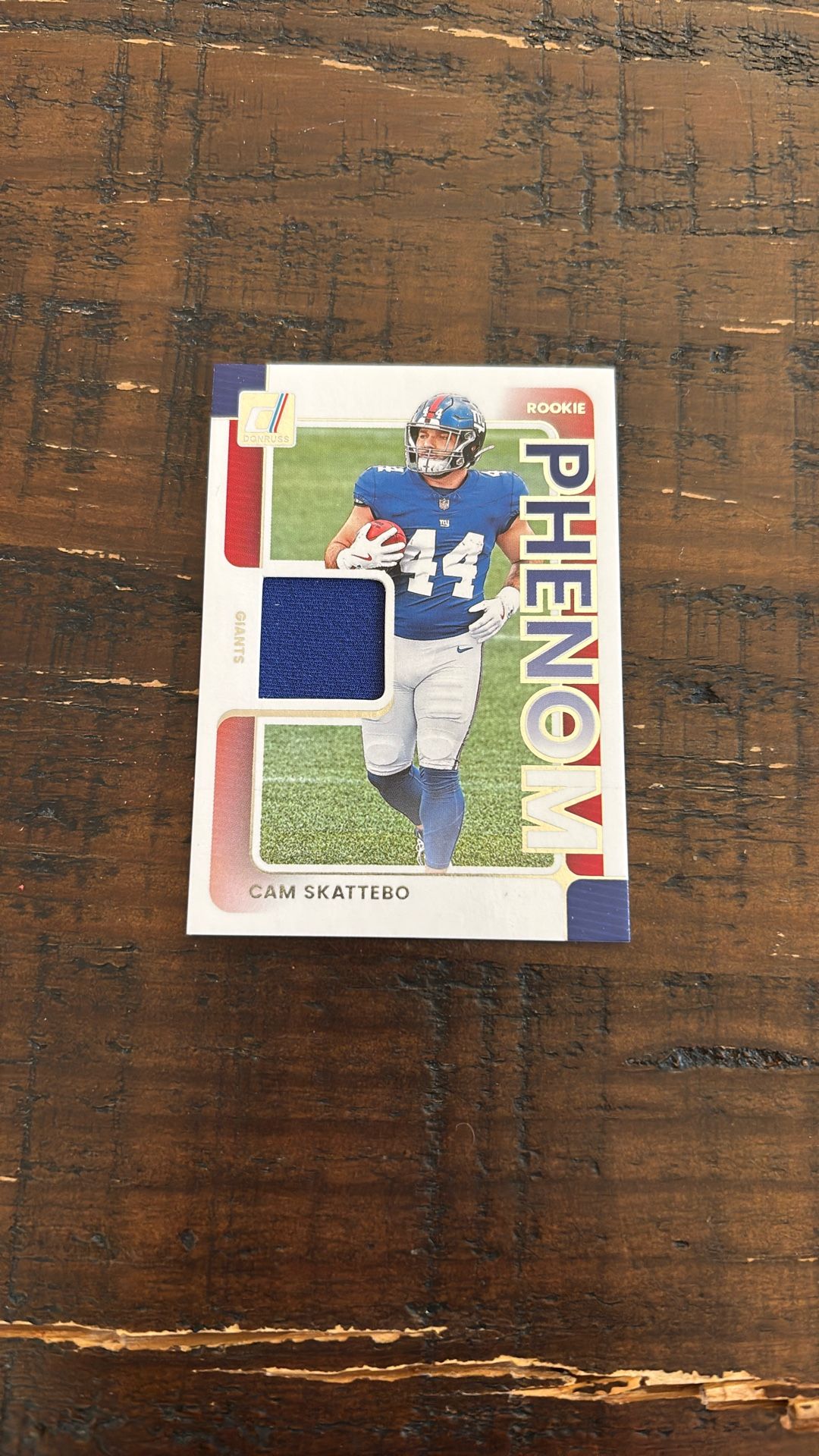 Cam Skattebo Rookie Phenom Patch Donruss