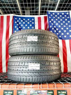 🎁 2 USED TIRES 265/35 ZR20 PIRELLI P ZERO  Max Performance Summer Tires 265/35ZR20