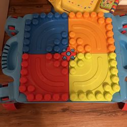Baby Toddler Toy Lego Table