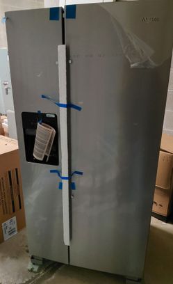 Whirlpool Side-by-Side Refrigerator with Ice Dispenser