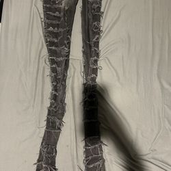 focus stacked denim jeans 