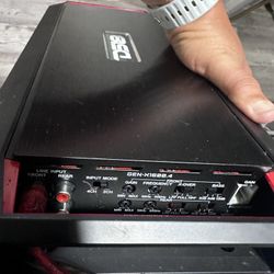 Sub Box With 12” Kickers Speakers And 2 Amplifier