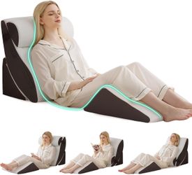 ONLY $25: 4PCS Wedge Pillow Set Bed Wedge, Back Pain Relief