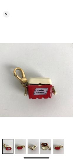 Vintage Juicy Couture Cooler Champagne Bracelet Charm