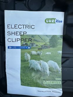 Sheep trimmer