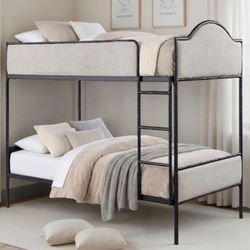Brand New Black & Grey Twin Size Bunk Bed 