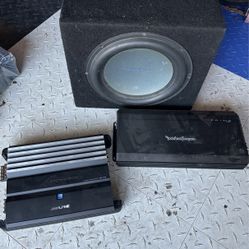 Subwoofer And Amps