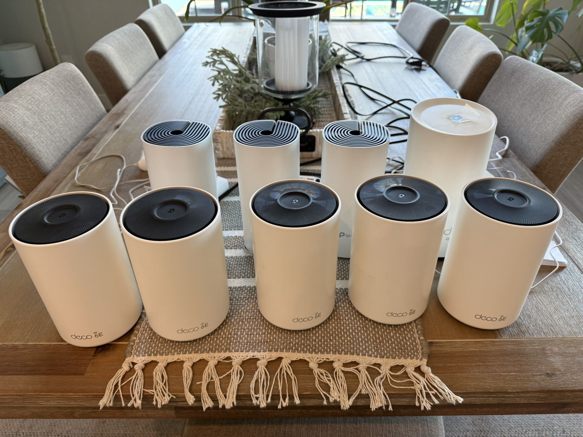 9 TP Link Deco Wireless Mesh Routers