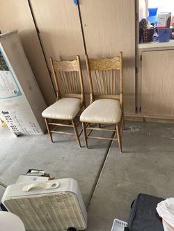 Two Dining Chairs, Excellent Condition