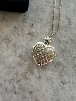 Silver Heart Pendant Necklace