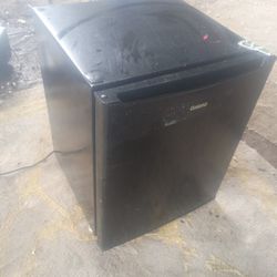 Galanz GL27BK 2.7 cubic foot single-door mini fridge with a freezer. 