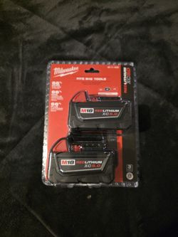 Milwaukee M18 5.0 Battery 2 Pack $165