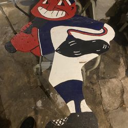 Cleveland Indians Yard Thing