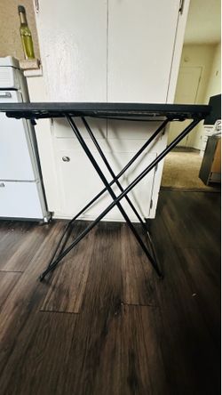 Black Plastic Folding Personal table