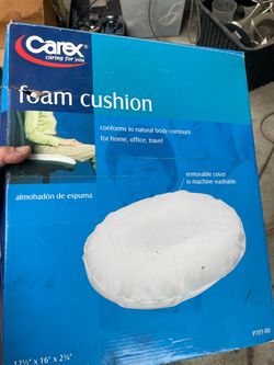 Brand new foam cushion to sit on 12.5 x 16” x 23/4 “
